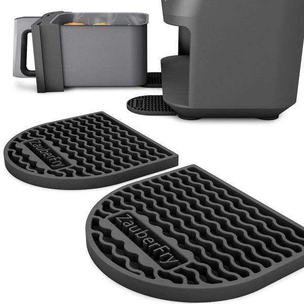 ZauberFry | Silikon Untersetzer für Ninja AF300EU, AF400EU, AF451EU, AF500DE und SL400EU (2er-Set)